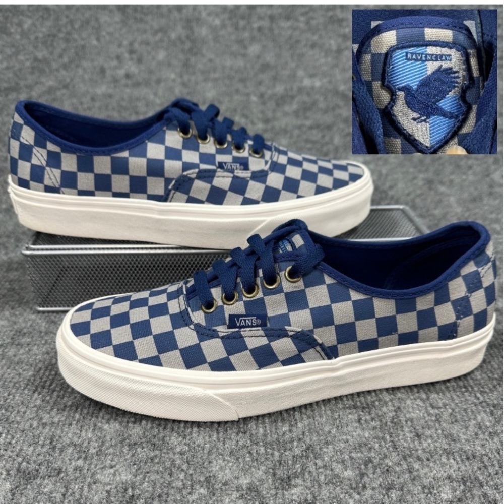 Vans Harry Potter Ravenclaw Checkerboard Skate Shoes Men's 8  / Women's 9.5